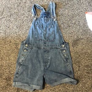 Overall Shorts